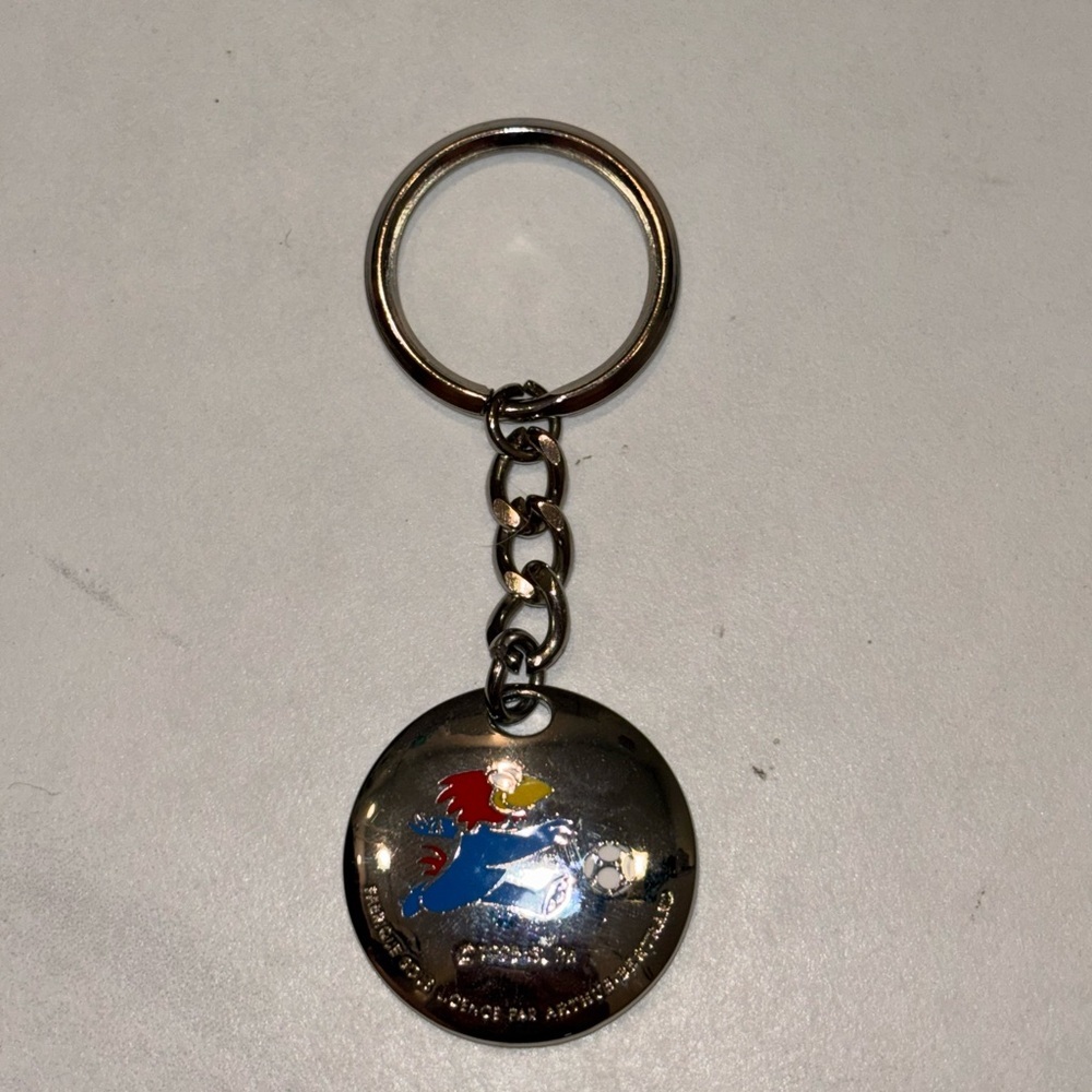 Vintage France 1998 Soccer World Cup
Mascot Soccer Keychain